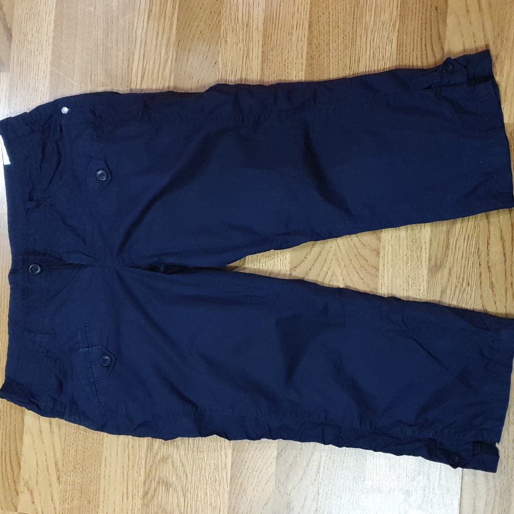 Esprit navy blue capri pants